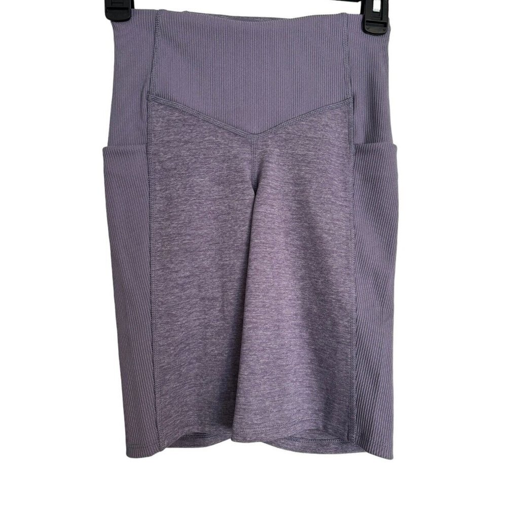 The North Face Dune Sky 9 Lunar Slate Heather Pockets XS Purple Short NWT $65 - Picture 8 of 8